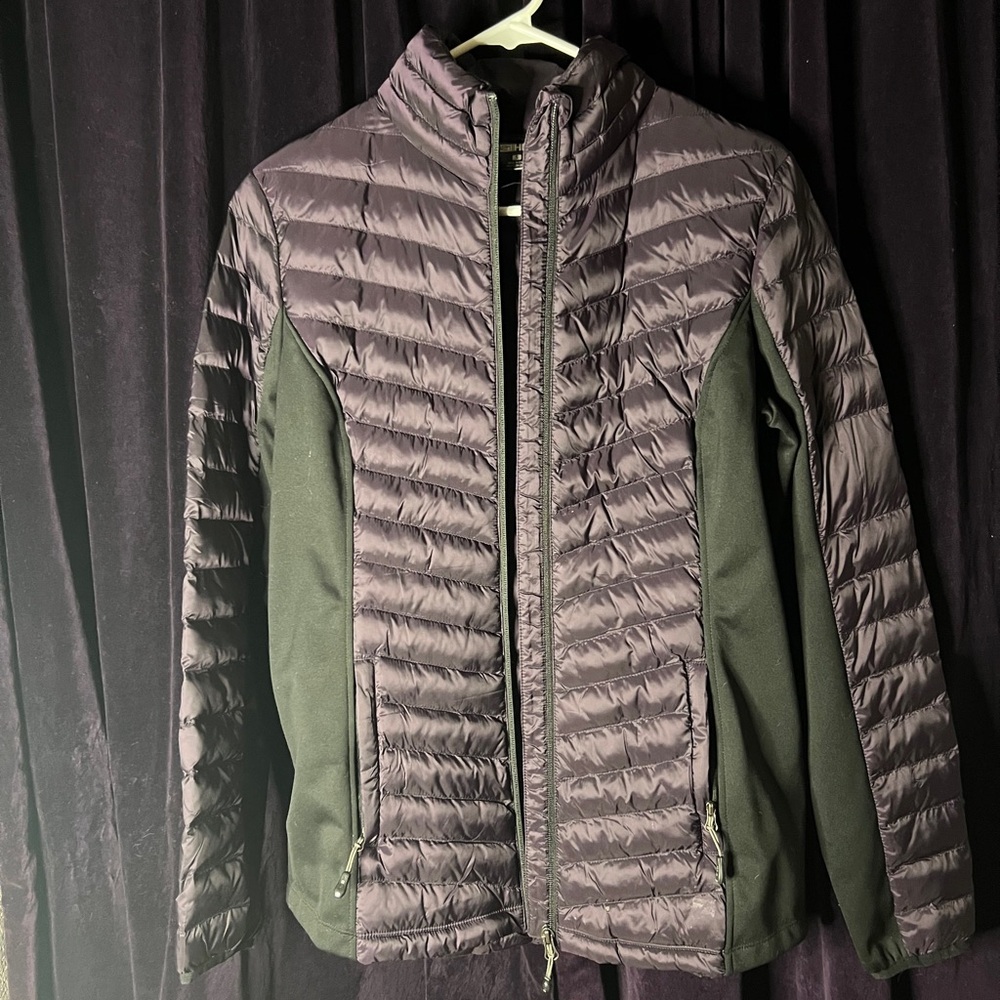 32 Degrees Women's Quilted Lightweight Jacket - Purple and Black